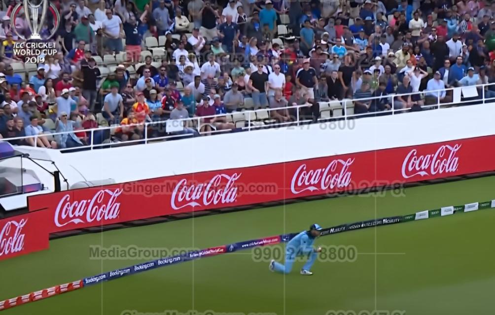 coca cola advertising in icc world cup