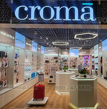 Croma Instore Advertising