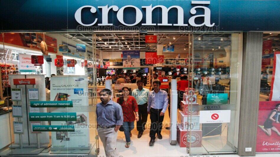 Croma Instore Advertising