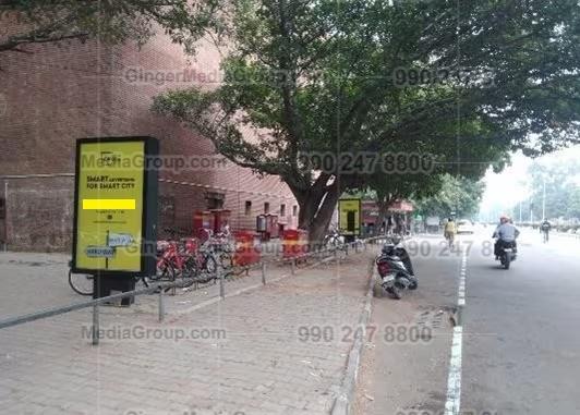 hyderabad advertising in bicycle shelter