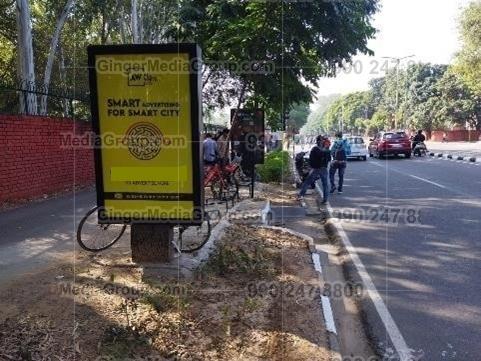 hyderabad advertising in bicycle shelter