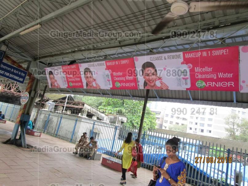 kolkata railway station advertising garnier