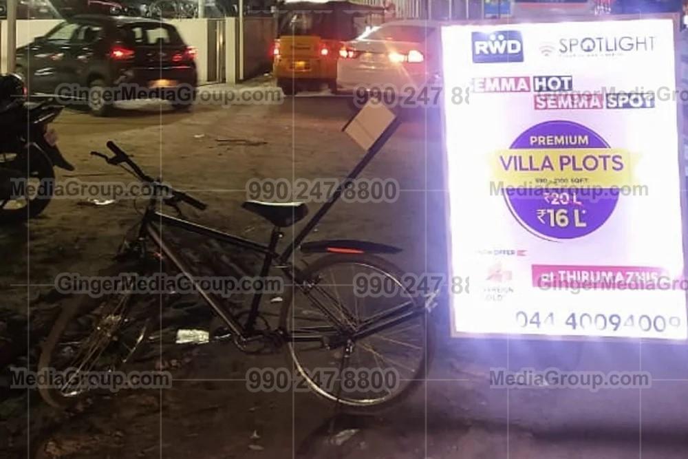 bicycle branding in kolkata