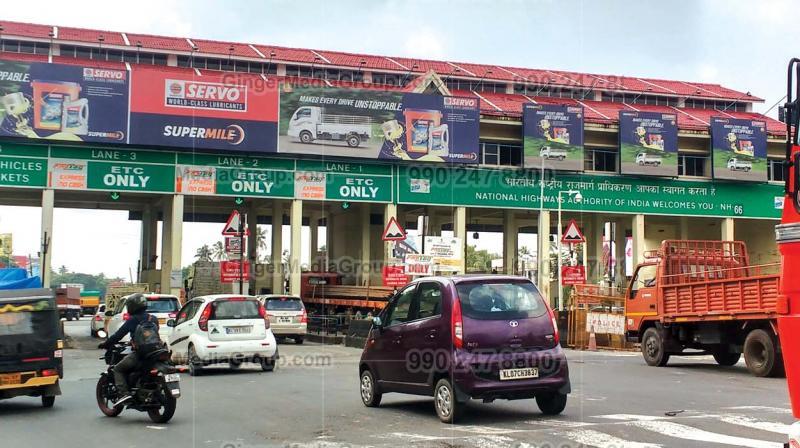 servo engine oil agra toll plaza advertising