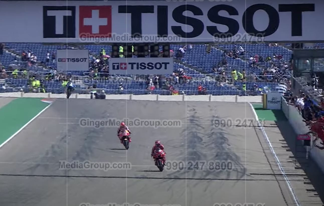 tissot advertising in moto gp