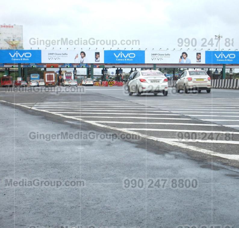 toll plaza advertising vivo