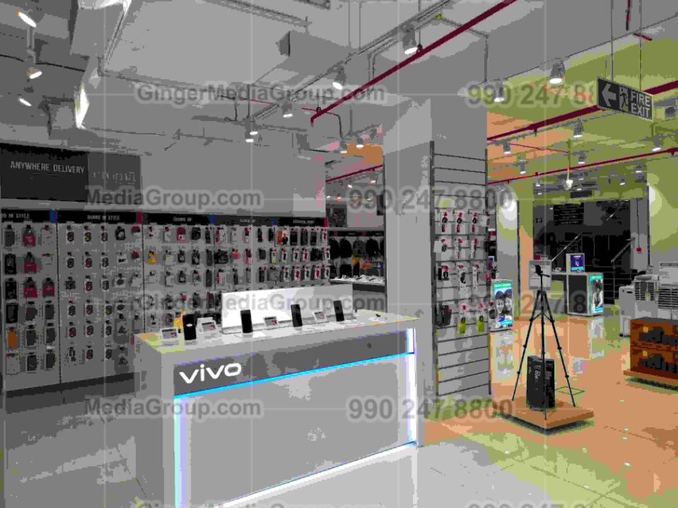 Vivo Croma Instore Advertising