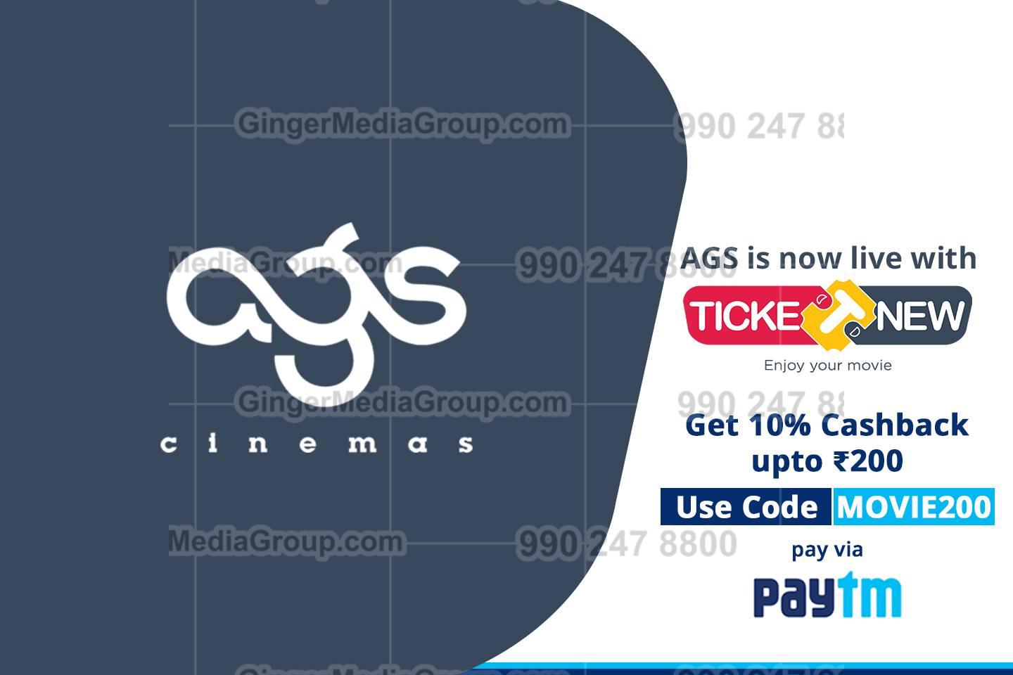 ags cinemas advertising paytm