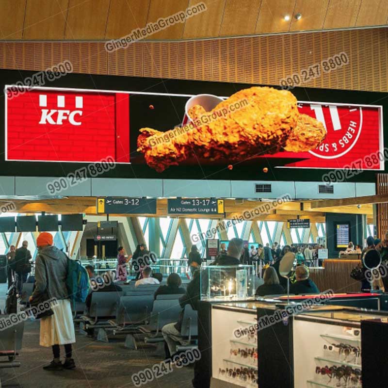 airport advertising in kangra kfc