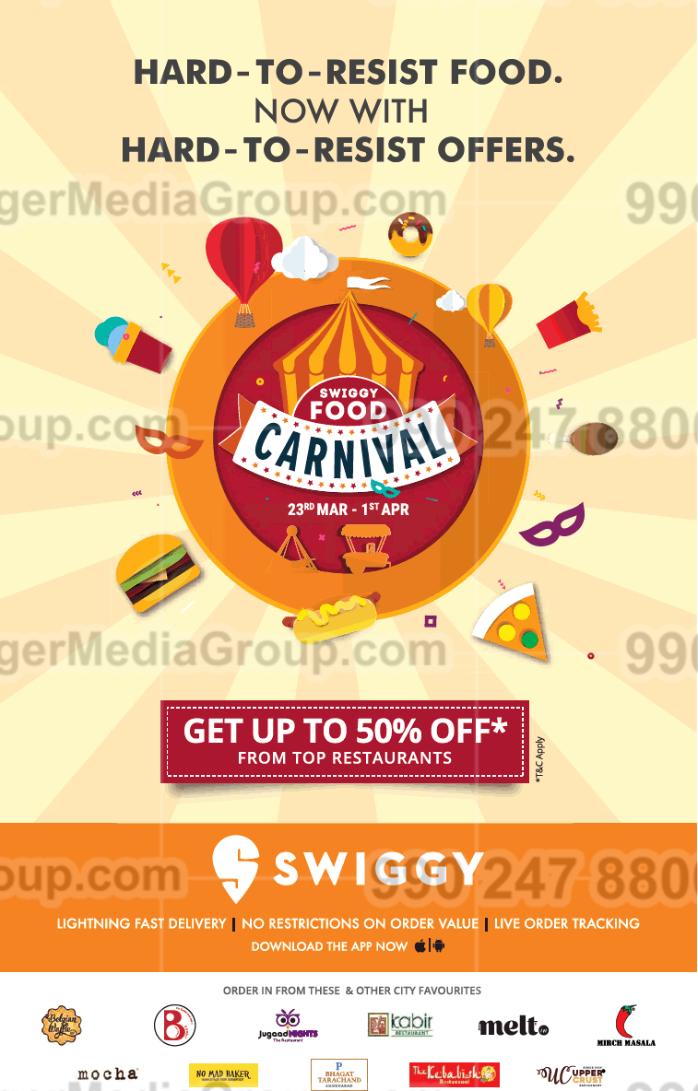 swiggy advertising melt