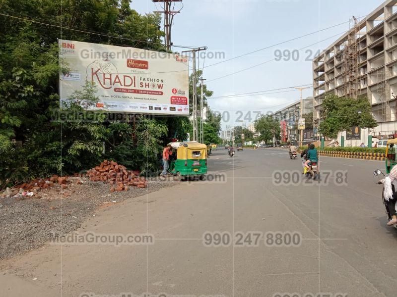 ahmedabad helmet circle advertising khadi