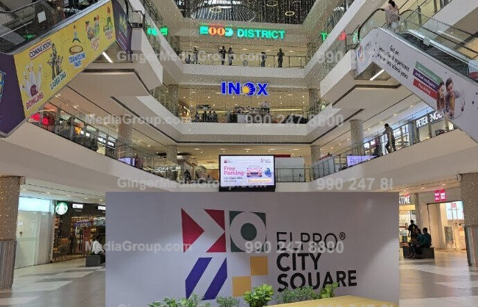 elpro city square advertising pune