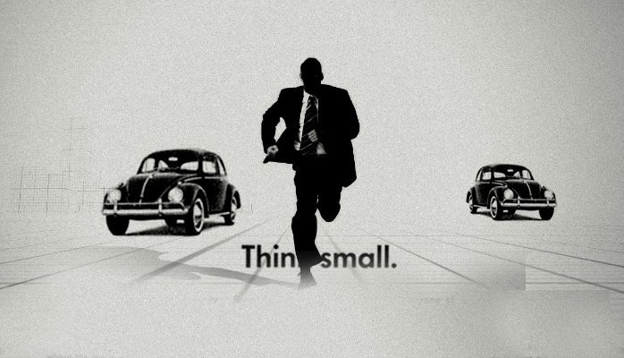 think small by volkswagen