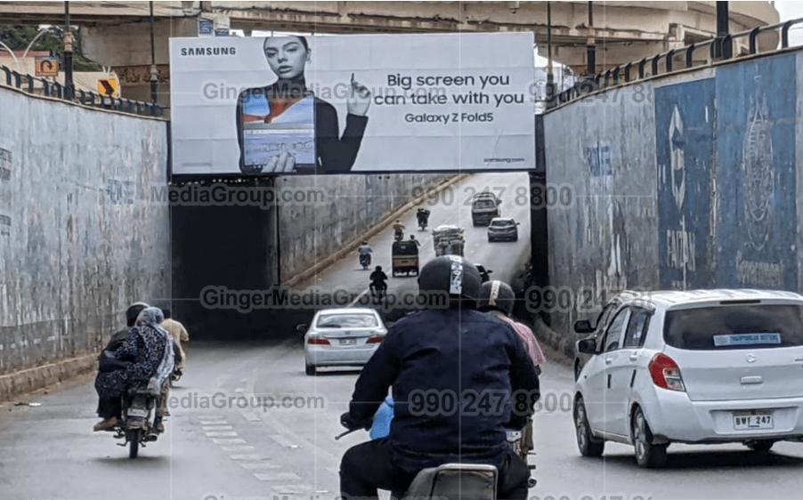 samsung kolkata underpass advertising 5