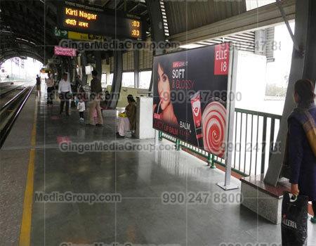 metro station durgabai deshmukh south campus delhi advertising 3 1