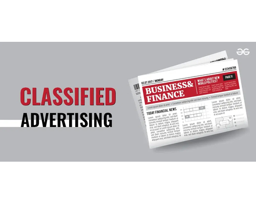 what is classified advertising