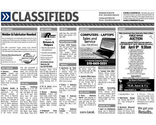 benefits of classified advertising