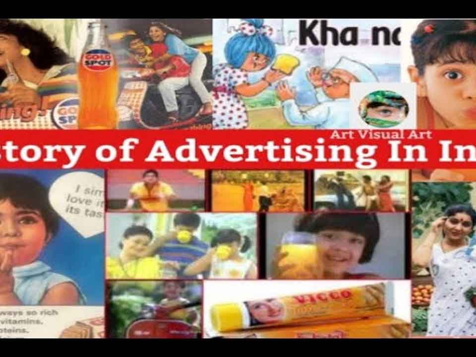 history of advertising in india