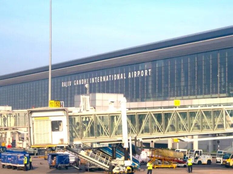 rajiv gandhi international airport hyderabad