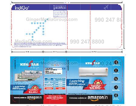 e boarding pass e ticket on indigo airlines advertising 5