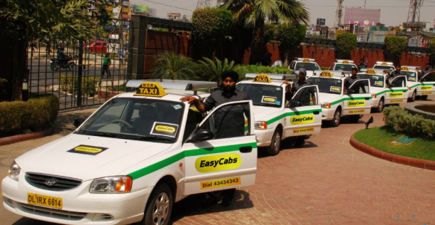 Fleet-level cab branding across multiple taxis in Delhi NCR