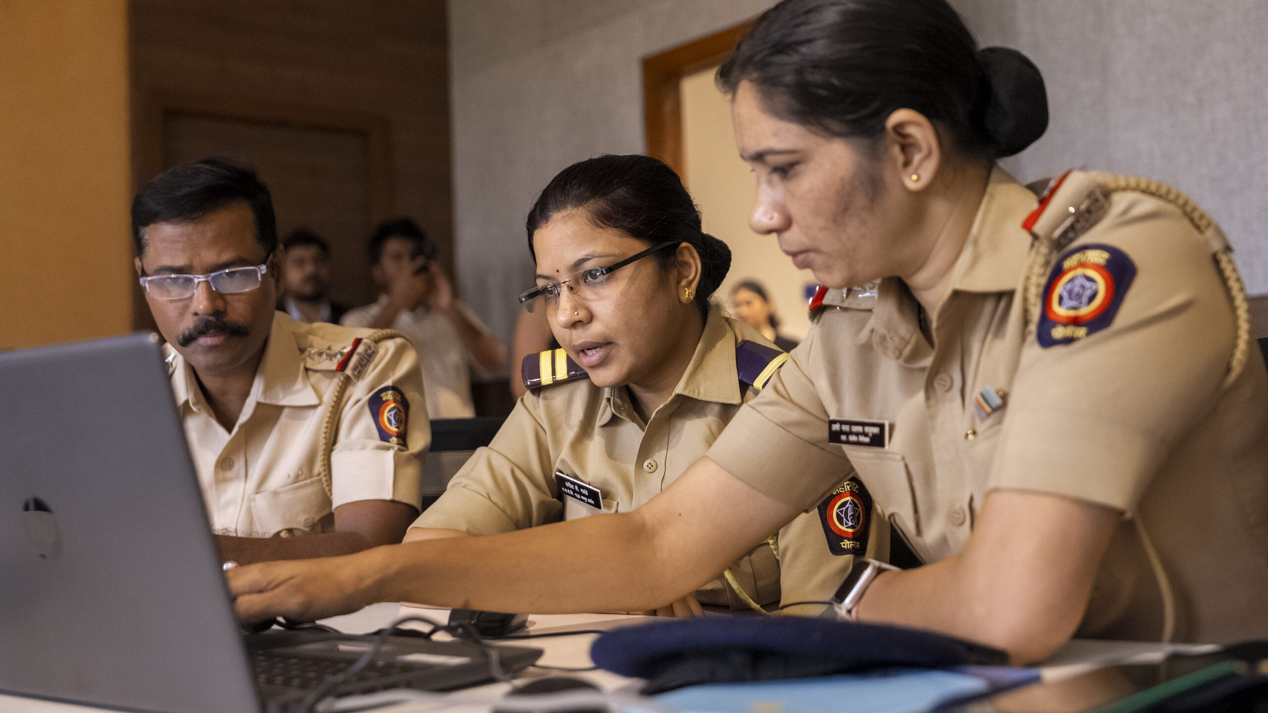 Professional entrepreneur standing outside residential property
